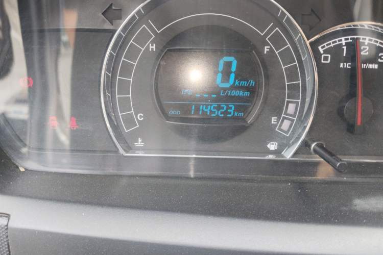 Used Great Wall M4 2014 1.5L Manual Luxury Model Odometer Close Up