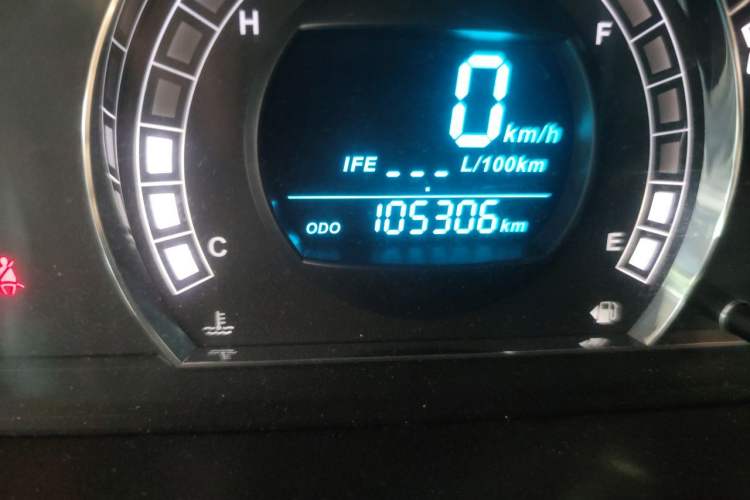Used Great Wall M4 2014 1.5L Manual Luxury Model Odometer Close Up
