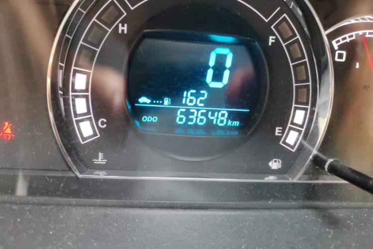 Used Great Wall M4 2014 1.5L Manual Luxury Model Odometer Close Up