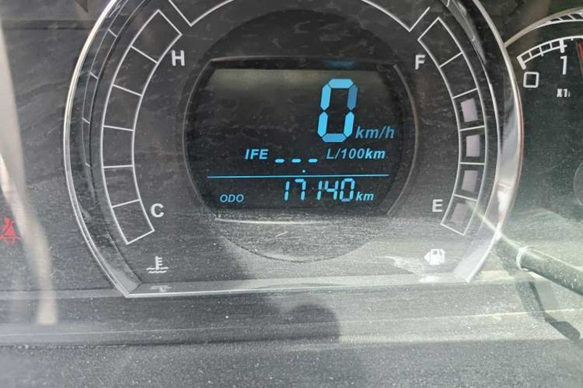 Used Great Wall M4 2014 1.5L Manual Comfort Model Odometer Close Up