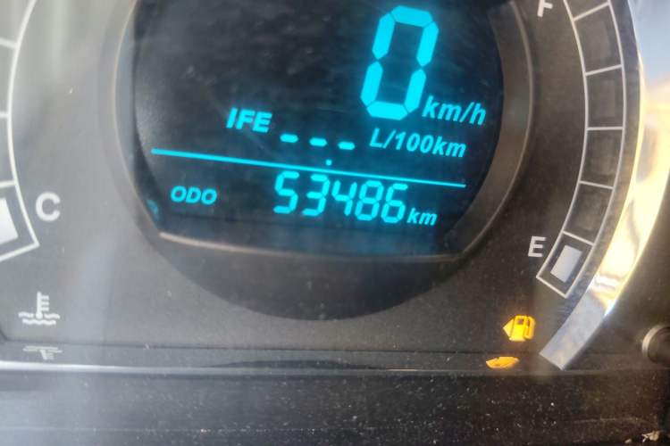 Used Great Wall M4 2014 1.5L Manual Luxury Model Odometer Close Up