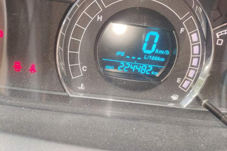 Used Great Wall M4 2014 1.5L Manual Comfort Model Odometer Close Up