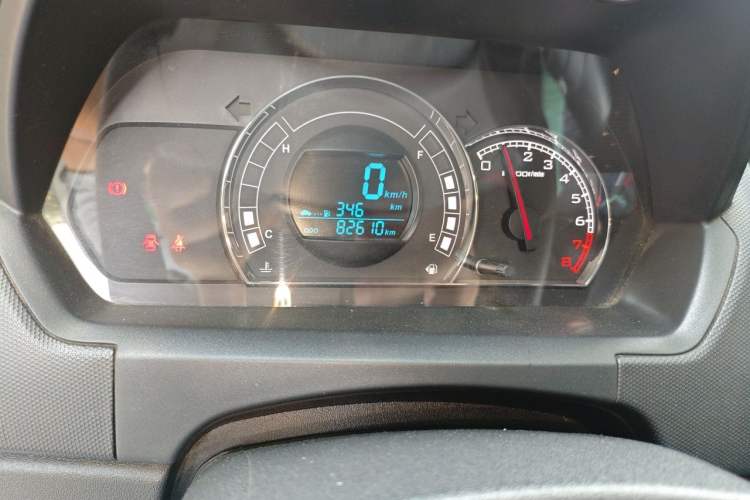 Used Great Wall M4 2014 1.5L Manual Luxury Model Odometer Close Up
