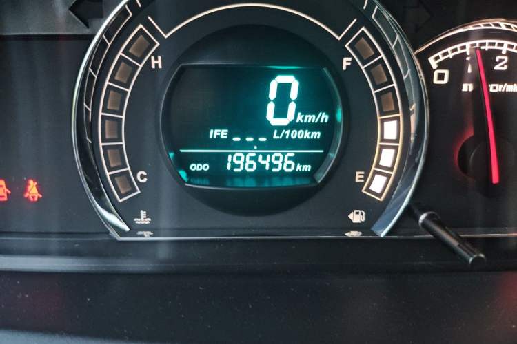 Used Great Wall M4 2014 1.5L Manual Luxury Model Odometer Close Up