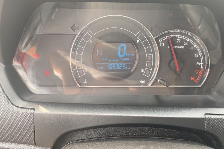 Used Great Wall M4 2015 1.5L AMT Luxury Model Odometer Close Up