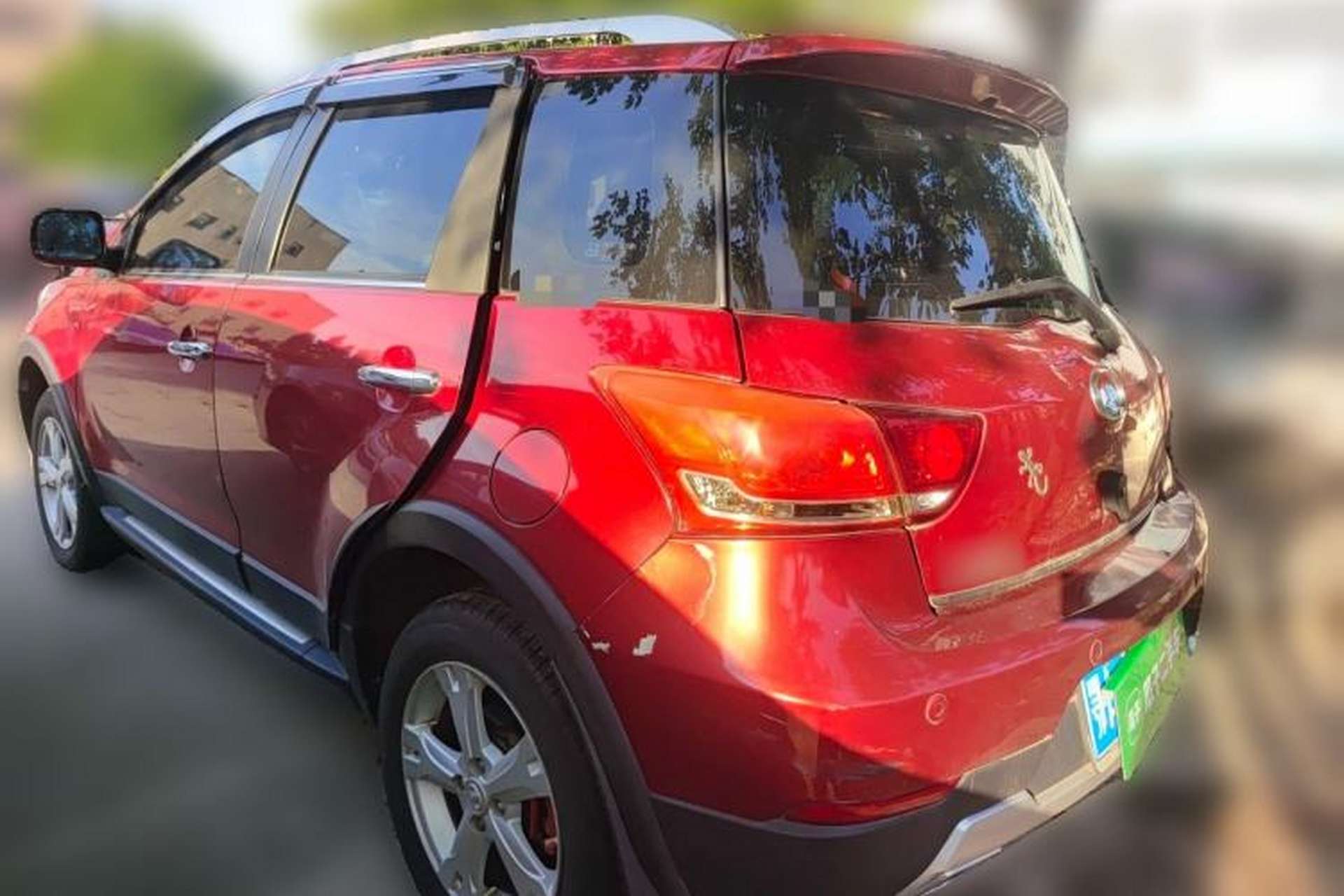 Used Great Wall M4 2015 1.5L AMT Comfort Model Rear Left 45 Deg