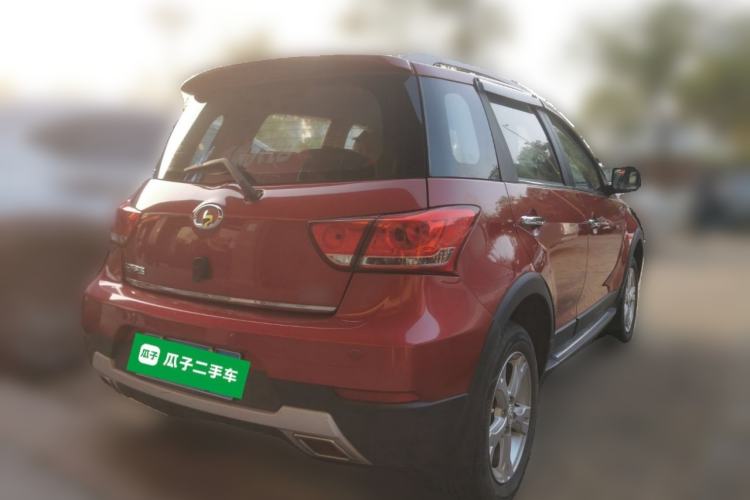 Used Great Wall M4 2015 1.5L AMT Luxury Model Rear Right 45 Deg