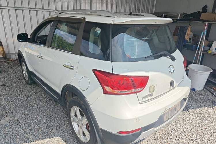 Used Great Wall M4 2015 1.5L AMT Luxury Model Rear Left 45 Deg