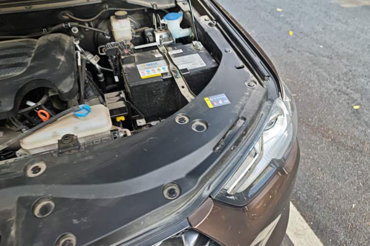 Used Great Wall Poer 2021 2.0T Commercial Version Manual Diesel Two-Wheel Drive Elite Long-Box GW4D20M Engine Bay Left