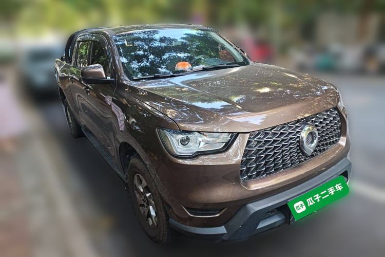 Used Great Wall Poer 2021 2.0T Commercial Version Manual Diesel Two-Wheel Drive Elite Long-Box GW4D20M Front Right 45 Deg