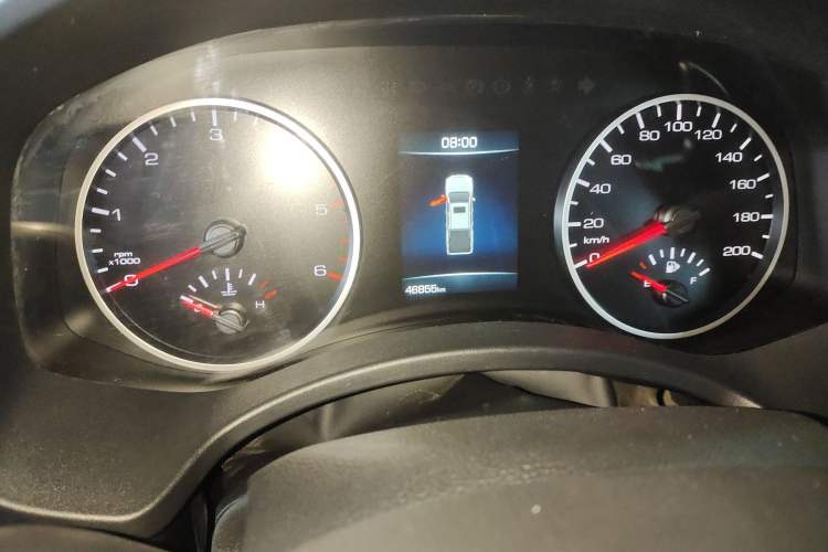 Used Great Wall Poer 2023 2.0T Commercial Version Automatic Diesel 4x4 Elite Long-Box GW4D20M Odometer Close Up