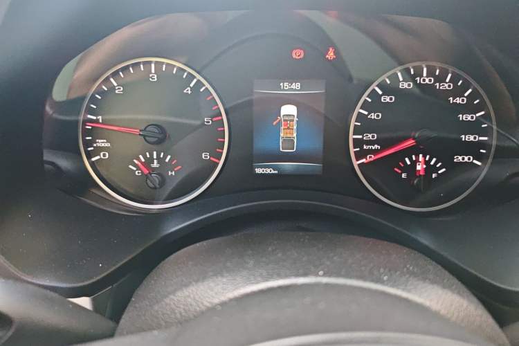 Used Great Wall Poer 2021 2.0T Commercial Version Manual Diesel Two-Wheel Drive Elite Long-Box GW4D20M Odometer Close Up