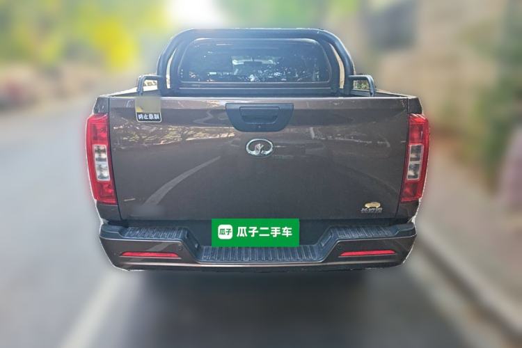 Used Great Wall Poer 2021 2.0T Commercial Version Manual Diesel Two-Wheel Drive Elite Long-Box GW4D20M Rear