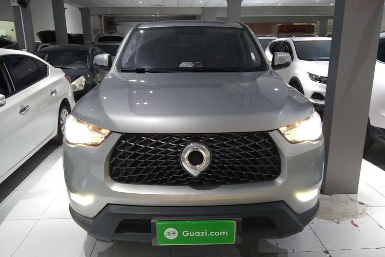 Used Great Wall Poer 2021 2.0T Commercial Version Manual Diesel 4x4 Elite Long-Box GW4D20M Front