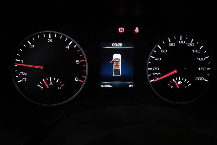 Used Great Wall Poer 2021 2.0T Commercial Version Manual Diesel 4x4 Elite Long-Box GW4D20M Instrument Cluster
