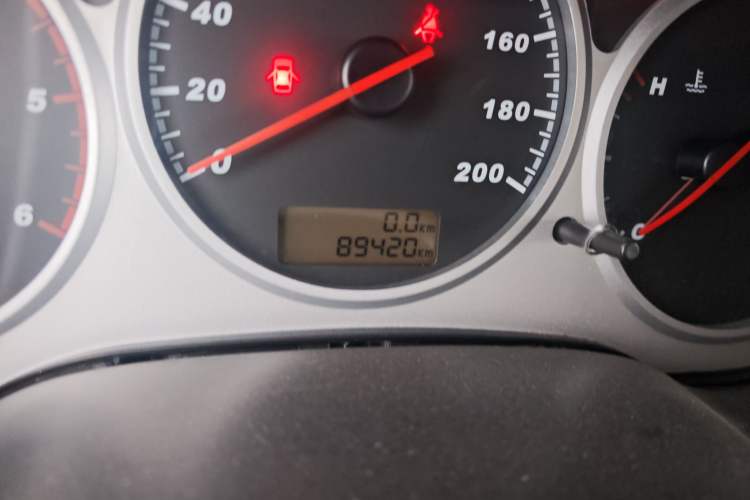 Used Great Wall Poer  Odometer Close Up