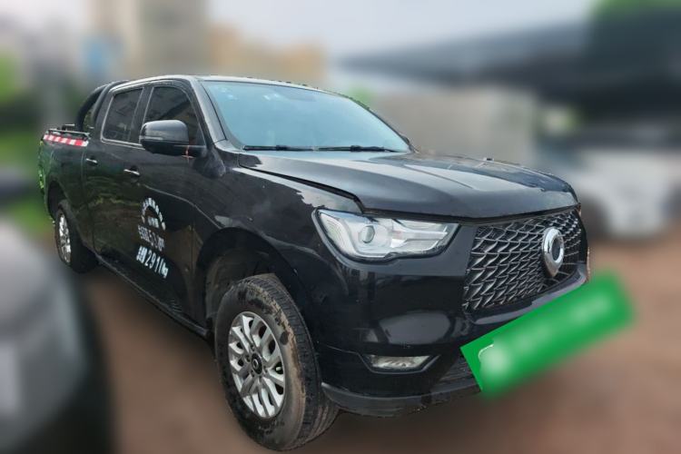 Used Great Wall Poer 2019 2.0T Commercial Version Manual Diesel 4x4 Navigation Type Long Bed GW4D20M Front Right 45 Deg