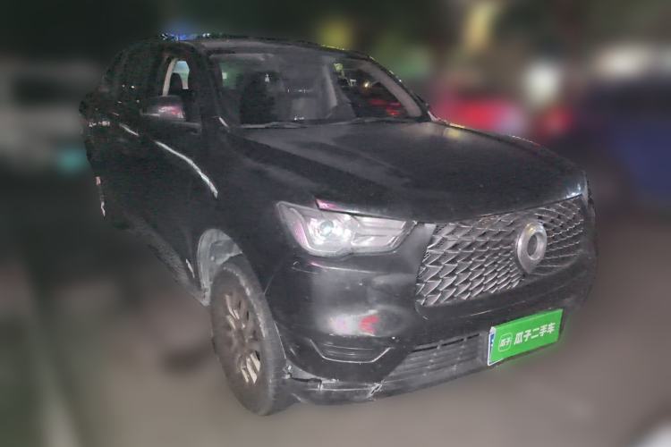 Used Great Wall Poer 2019 2.0T Commercial Version Automatic Gasoline Two-Wheel Drive Elite Trim with Long Bed – GW4C20B Front Right 45 Deg