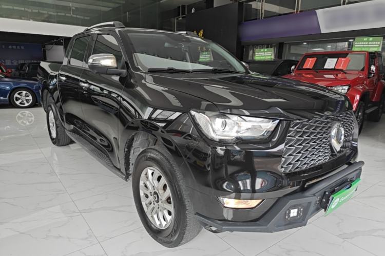 Used Great Wall Poer 2019 2.0T Commercial Version Manual Transmission Gasoline 4x4 Navigation-Grade Standard Cab – GW4C20B Front Right 45 Deg