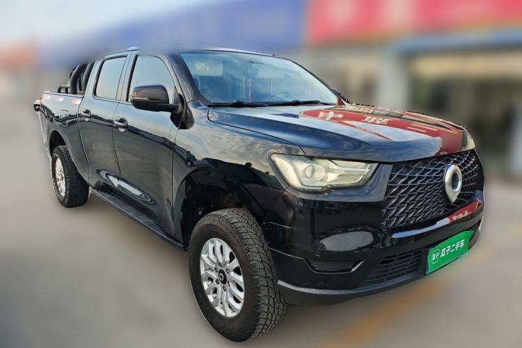 Used Great Wall Poer 2019 2.0T Commercial Version Manual Diesel Two-Wheel Drive Elite Long-Box GW4D20M Front Right 45 Deg