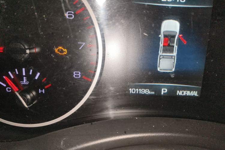 Used Great Wall Poer 2019 2.0T Commercial Version Automatic Gasoline Two-Wheel Drive Elite Trim with Long Bed – GW4C20B Odometer Close Up