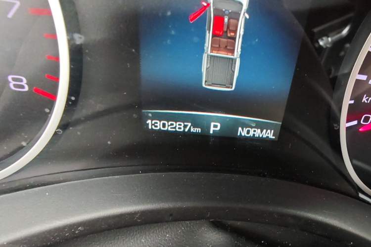 Used Great Wall Poer 2019 2.0T Automatic Gasoline Two-Wheel Drive Comfort Edition GW4C20B Odometer Close Up