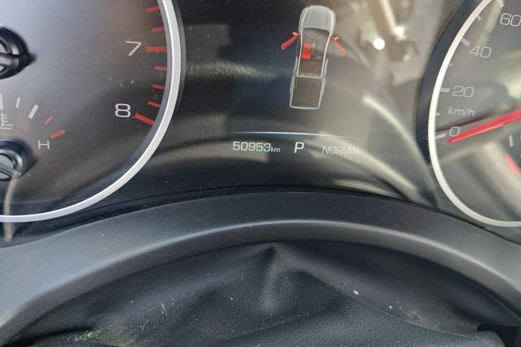 Used Great Wall Poer 2019 2.0T Automatic Gasoline 4x4 Comfort Edition GW4C20B Odometer Close Up