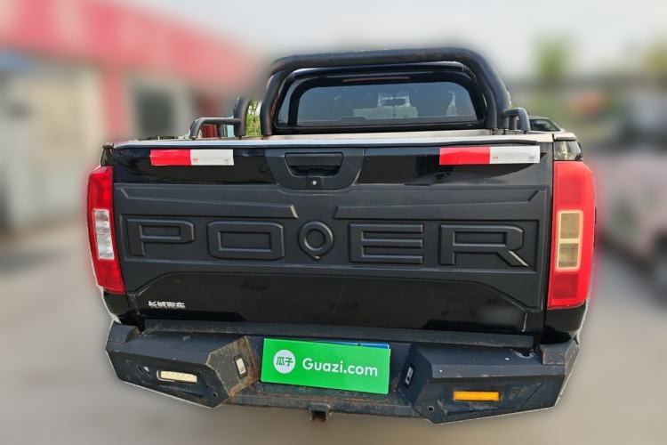 Used Great Wall Poer 2019 2.0T Commercial Version Manual Diesel Two-Wheel Drive Elite Long-Box GW4D20M Rear