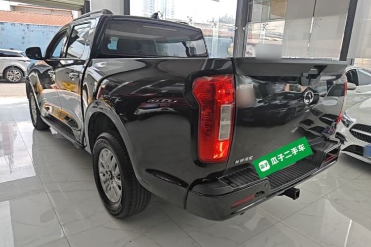 Used Great Wall Poer 2019 2.0T Commercial Version Manual Transmission Gasoline 4x4 Navigation-Grade Standard Cab – GW4C20B Rear Left 45 Deg