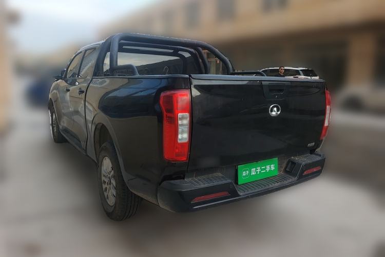 Used Great Wall Poer 2019 2.0T Commercial Version Manual Diesel Two-Wheel Drive Elite Long-Box GW4D20M Rear Left 45 Deg