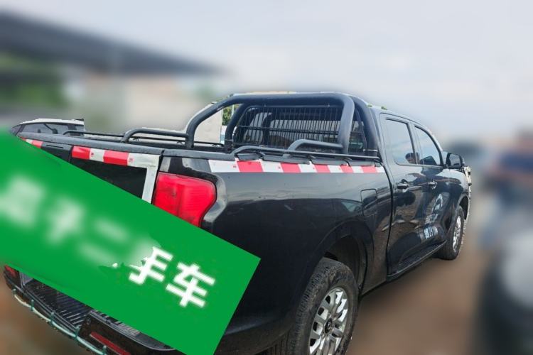 Used Great Wall Poer 2019 2.0T Commercial Version Manual Diesel 4x4 Navigation Type Long Bed GW4D20M Rear Right 45 Deg