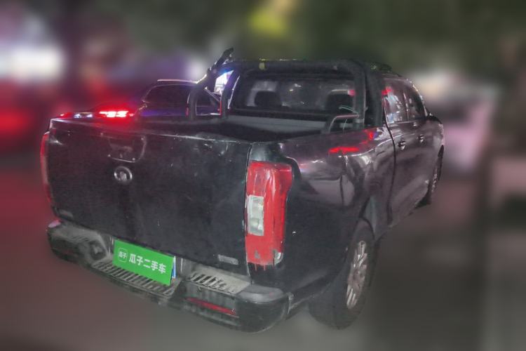 Used Great Wall Poer 2019 2.0T Commercial Version Automatic Gasoline Two-Wheel Drive Elite Trim with Long Bed – GW4C20B Rear Right 45 Deg