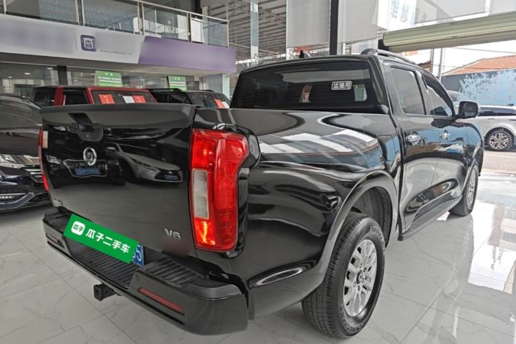 Used Great Wall Poer 2019 2.0T Commercial Version Manual Transmission Gasoline 4x4 Navigation-Grade Standard Cab – GW4C20B Rear Right 45 Deg