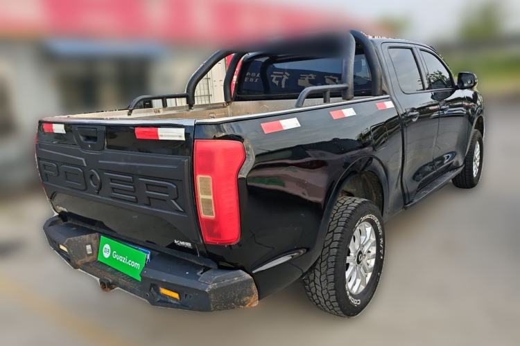 Used Great Wall Poer 2019 2.0T Commercial Version Manual Diesel Two-Wheel Drive Elite Long-Box GW4D20M Rear Right 45 Deg