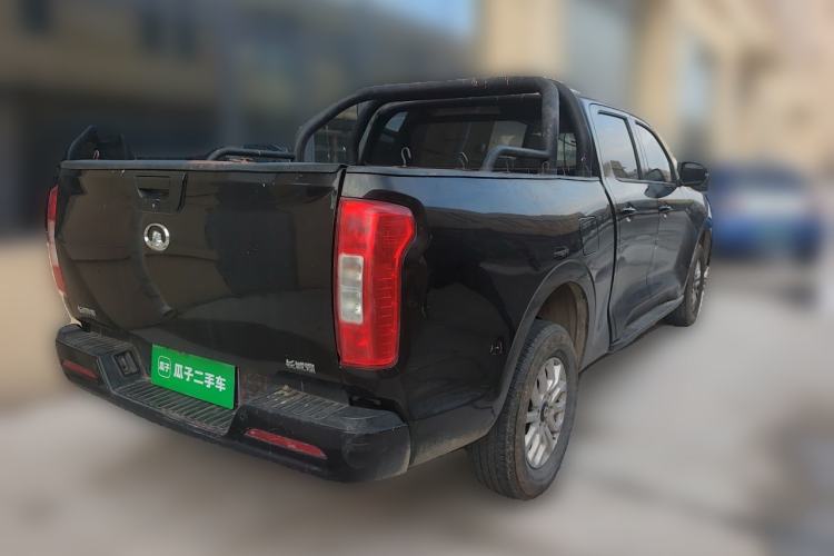 Used Great Wall Poer 2019 2.0T Commercial Version Manual Diesel Two-Wheel Drive Elite Long-Box GW4D20M Rear Right 45 Deg