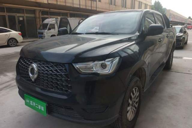 Used Great Wall Poer 2019 2.0T Commercial Version Manual Diesel Two-Wheel Drive Elite Long-Box GW4D20M