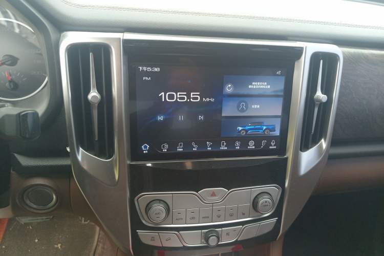 Used Great Wall Poer 2019 2.0T Automatic Gasoline 4x4 Sport Edition GW4C20B Audio And AC Panel