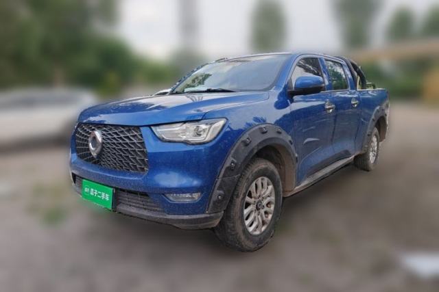 Used Great Wall Poer 2019 2.0T Commercial Version Manual Diesel Two-Wheel Drive Navigation Type Long Bed GW4D20M