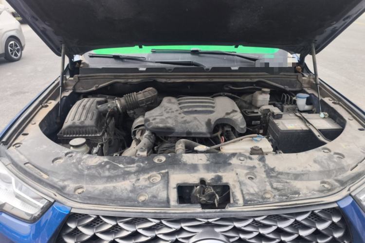 Used Great Wall Poer 2019 2.0T Commercial Version Manual Diesel Two-Wheel Drive Elite Long-Box GW4D20M Engine Bay