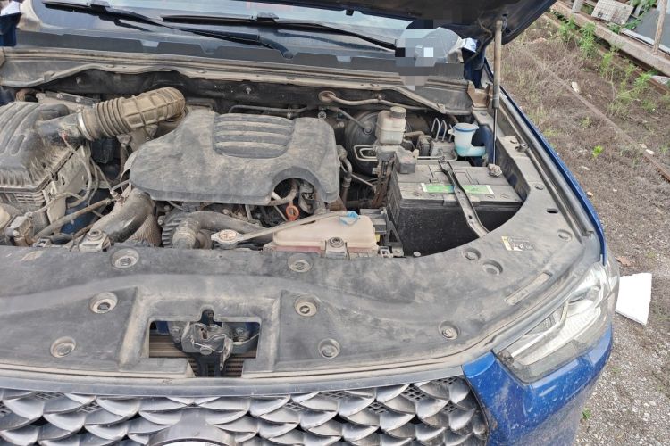 Used Great Wall Poer 2019 2.0T Commercial Version Manual Diesel Two-Wheel Drive Navigation Type Long Bed GW4D20M Engine Bay Left
