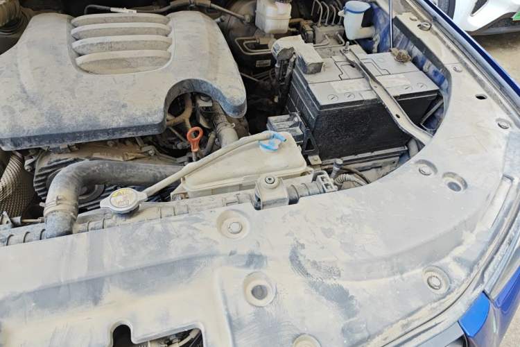Used Great Wall Poer 2019 2.0T Commercial Version Manual Diesel 4x4 Elite Long-Box GW4D20M Engine Bay Left