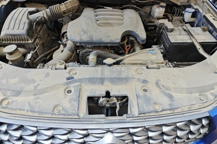 Used Great Wall Poer 2019 2.0T Commercial Version Manual Diesel 4x4 Elite Long-Box GW4D20M Engine Bay