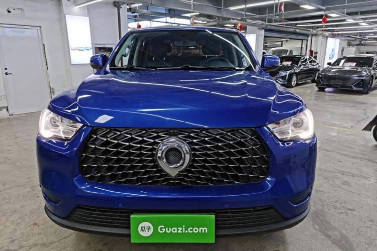 Used Great Wall Poer 2019 2.0T Commercial Version Manual Diesel Two-Wheel Drive Elite Long-Box GW4D20M Front