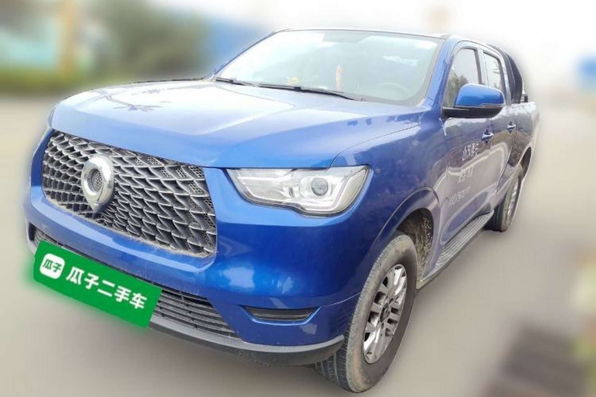 Used Great Wall Poer 2019 2.0T Commercial Version Manual Diesel Two-Wheel Drive Elite Long-Box GW4D20M Front Left 45 Deg