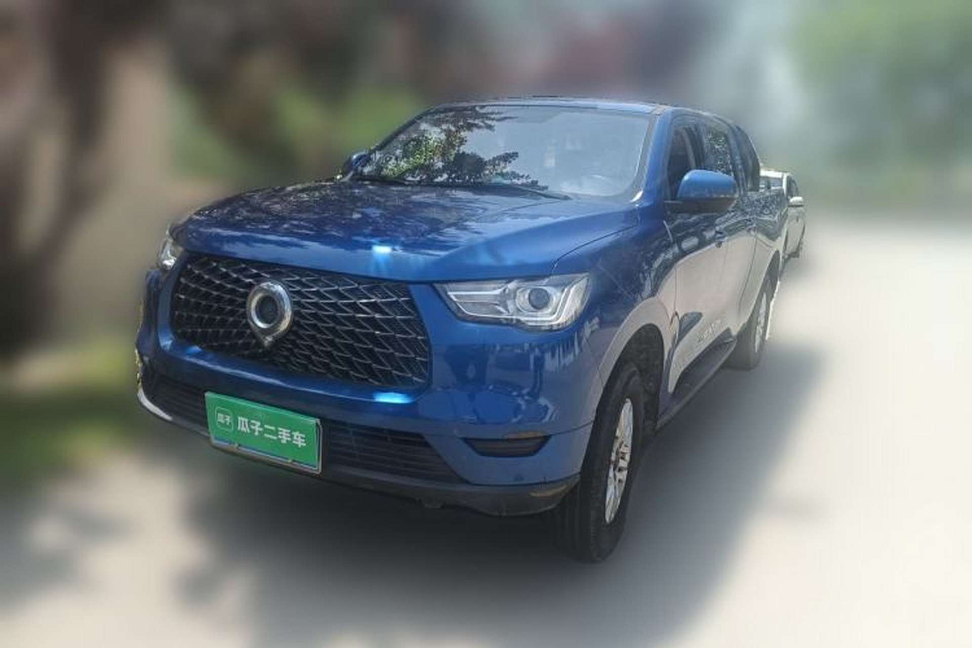 Used Great Wall Poer 2019 2.0T Commercial Version Manual Diesel Two-Wheel Drive Elite Long-Box GW4D20M Front Left 45 Deg