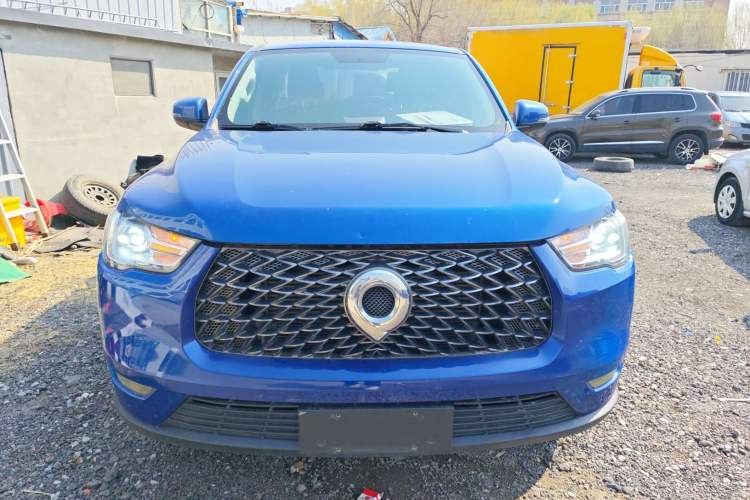 Used Great Wall Poer 2019 2.0T Commercial Version Automatic Gasoline Two-Wheel Drive Elite Trim with Long Bed – GW4C20B Front