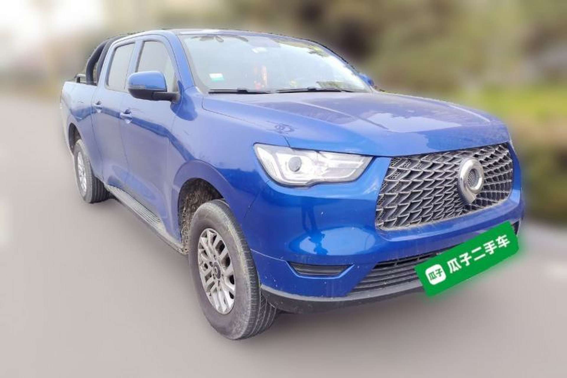 Used Great Wall Poer 2019 2.0T Commercial Version Manual Diesel Two-Wheel Drive Elite Long-Box GW4D20M Front Right 45 Deg