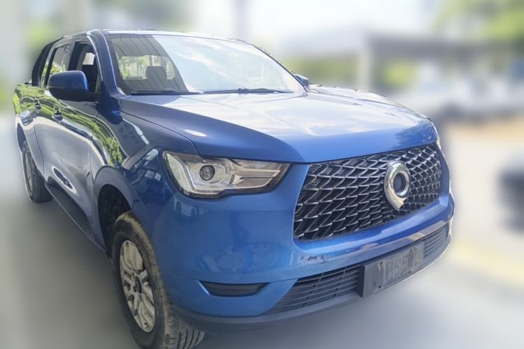 Used Great Wall Poer 2019 2.0T Commercial Version Automatic Gasoline Two-Wheel Drive Elite Trim with Long Bed – GW4C20B Front Right 45 Deg