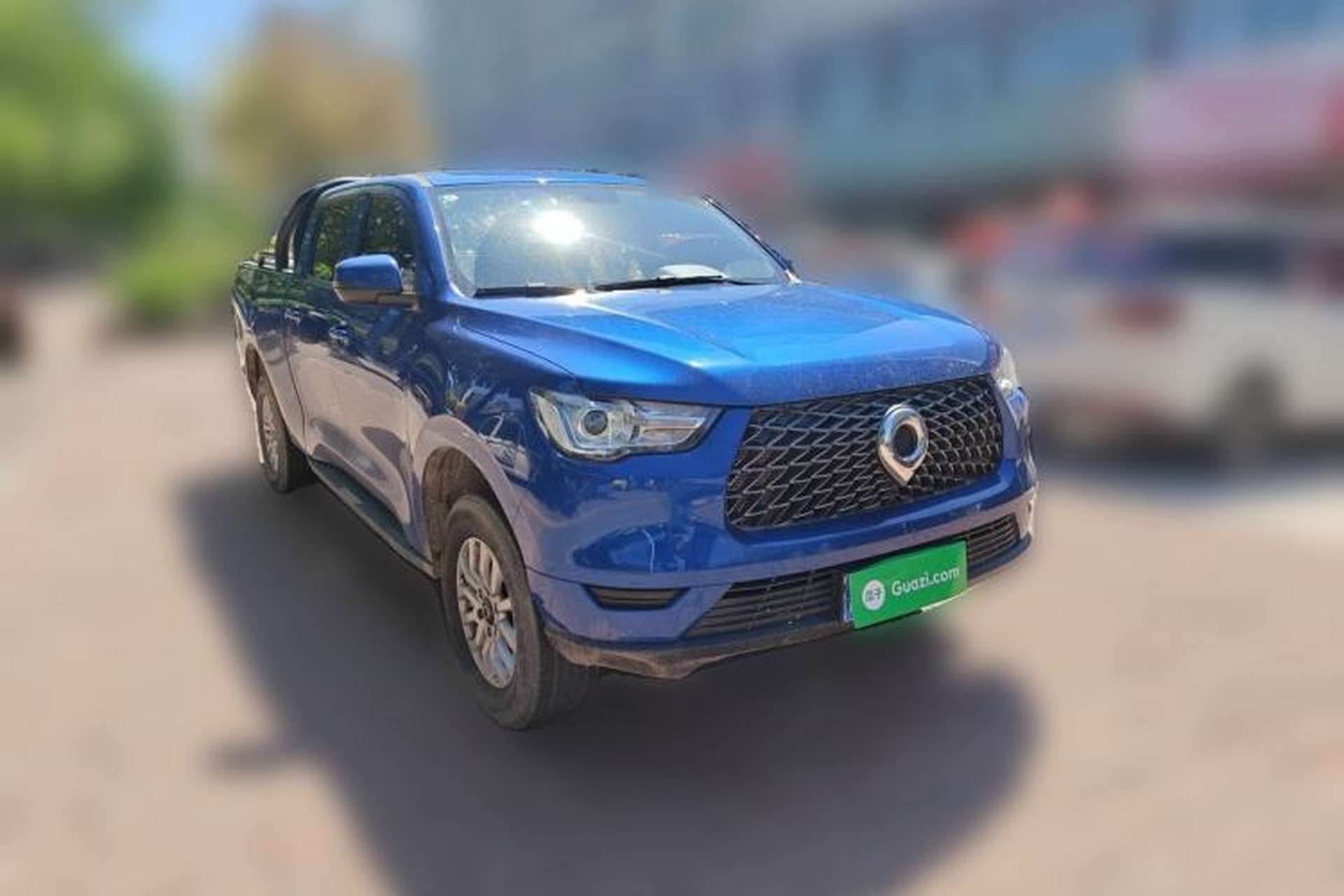 Used Great Wall Poer 2019 2.0T Commercial Version Manual Diesel Two-Wheel Drive Elite Long-Box GW4D20M Front Right 45 Deg