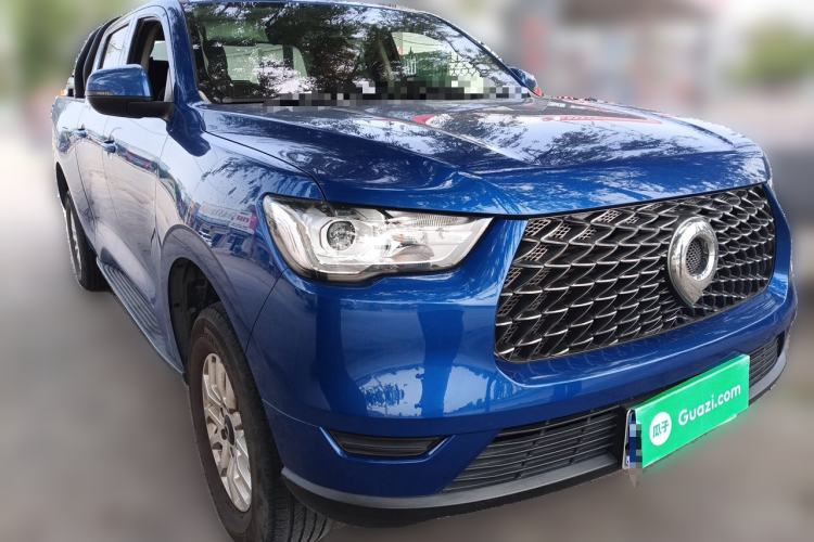 Used Great Wall Poer 2019 2.0T Commercial Version Automatic Gasoline Two-Wheel Drive Elite Trim with Long Bed – GW4C20B Front Right 45 Deg